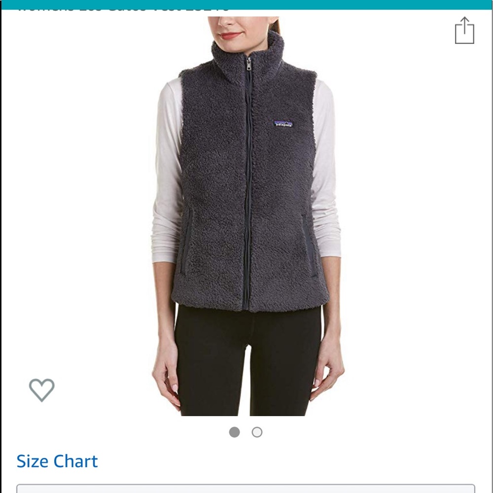 Patagonia black soft vest